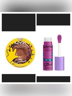NYX x Simpsons Highlighter/Blush Combo
